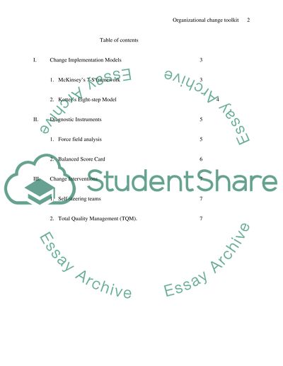 Research Change Models, Diagnosis Instruments, and Specific Change Interventions