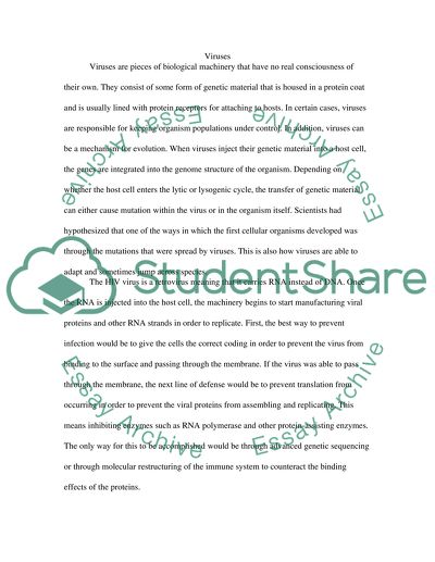 Viruses as Pieces of Biological Machinery