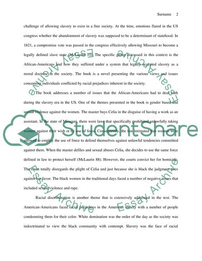 The Book Celia a Slave