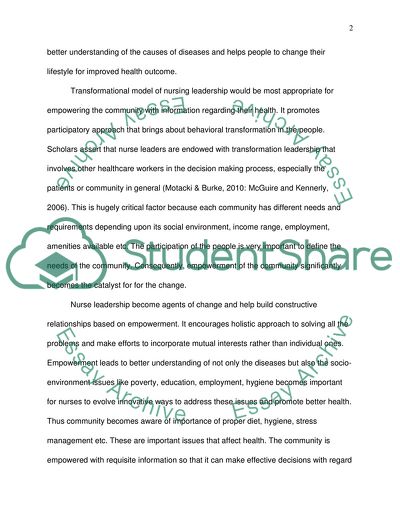 Nursing Management and Patient Care