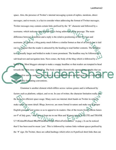 Identifying and Analyzing Genres