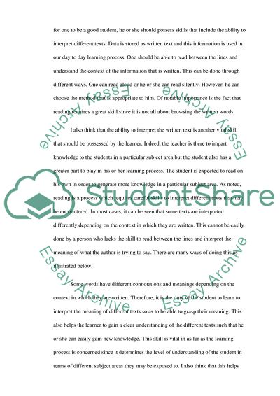 Skills Assessment and Action Plan