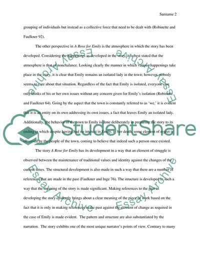 Perspectives in A Rose for Emily