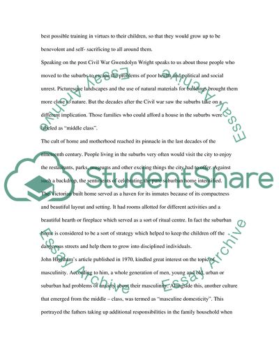 Change of Expectations of Men and Women in 1800s