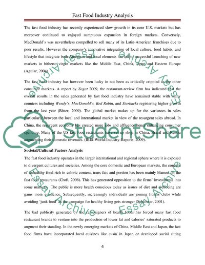 Obesity Debate: McDonalds Role