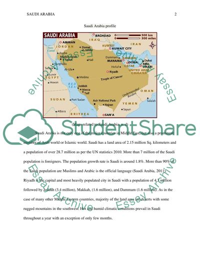 Saudi Arabia profile