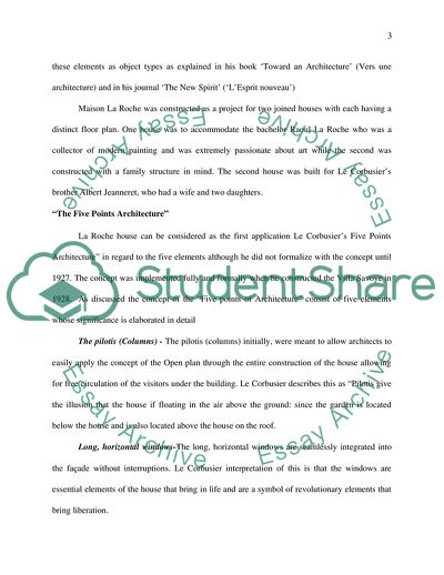 Architectural Analysis