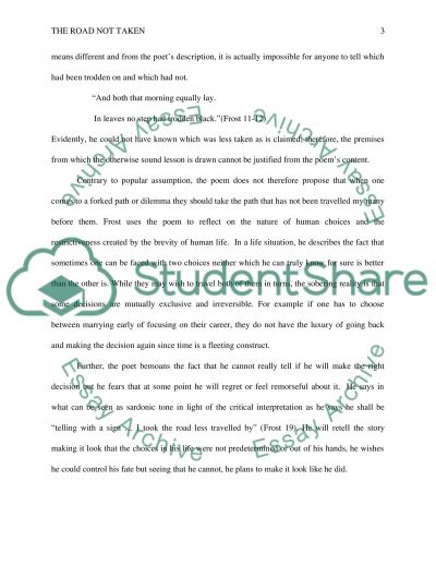 explication essay on the road not taken explication essay on the road not taken