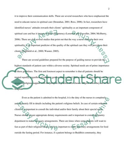 How Nurses Communicate With Diverse Patients: The Role of Religious Belief