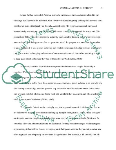 Crime Analysis Why Does Detroit Have Such a High National Murder Rate