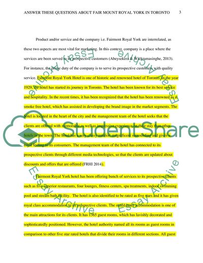 Questions about Fair Mount Royal York in Toronto