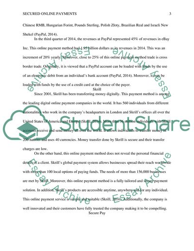 Secured Online Payments