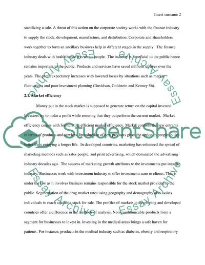 Finance as an Important Sector in the Business Environment