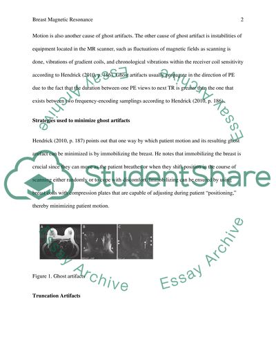 The Common Image Artifacts Associated with Breast MRI, and Strategies Used to Minimize Them