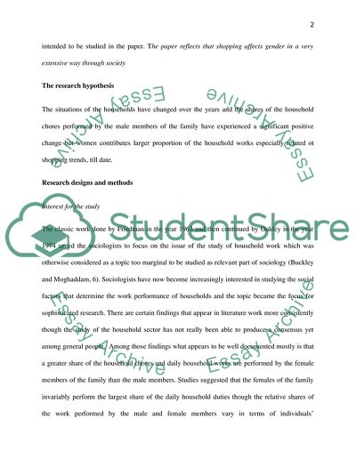 Household Duties: Moral judgments About Gender