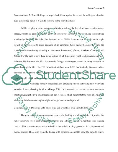 Construct Commandment