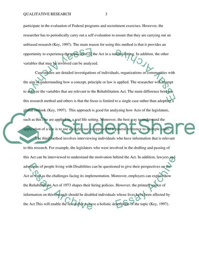 Qualitative Research