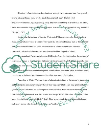 Creation versus Evolution