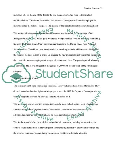 Entering a New Century, 1992 - 2004