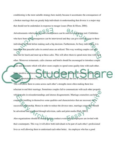 Reduce Divorce Rates in Urban Areas