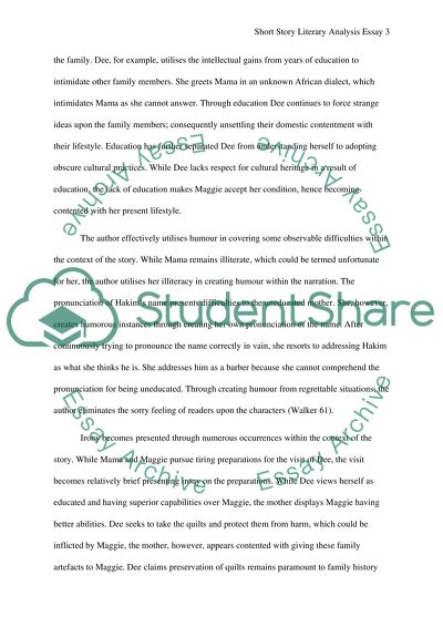 Short stories by Alice Walker