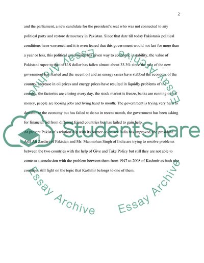 Pakistan - Country Profile