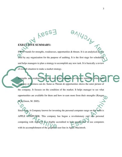 The Concept of Corporate Strategy of Apple