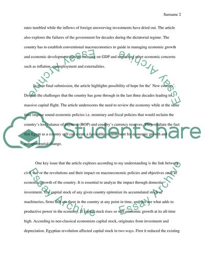 International Macro Post