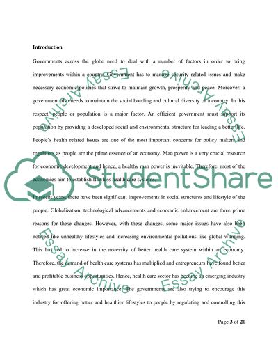 Overview of U.S. Health Care System