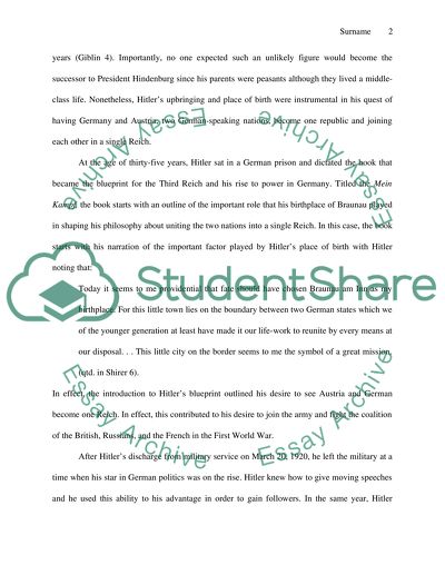 The rise and fall of Nazi Germany