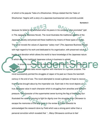 Japan after the Pacific War