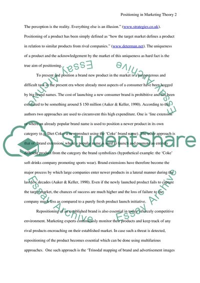 Market Positioning in a Famous Clothing Brand