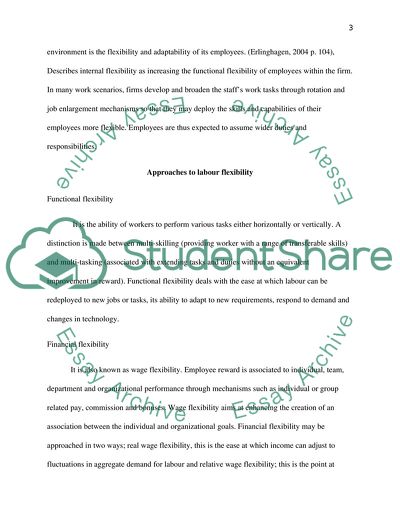 Do Workers Benefit from the Use of Flexible Working Practices