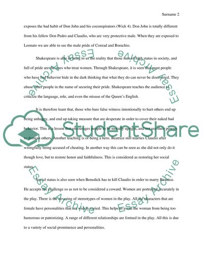 In Much Ado about Nothing, what is the relationship between female power and language