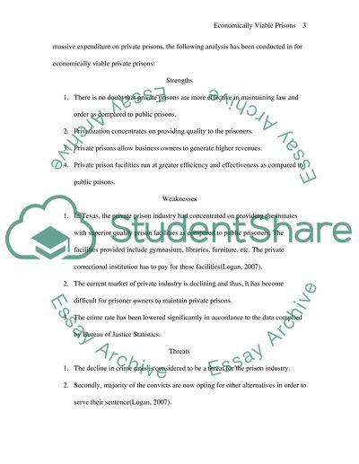 How to make prisons economically viable