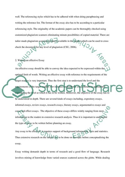 Recognizing and Avoiding Plagiarism, Effective Online Communication