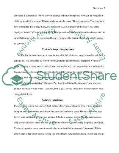 A Shape Changers Point of View