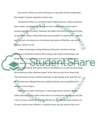 Materials Used in Body Panels