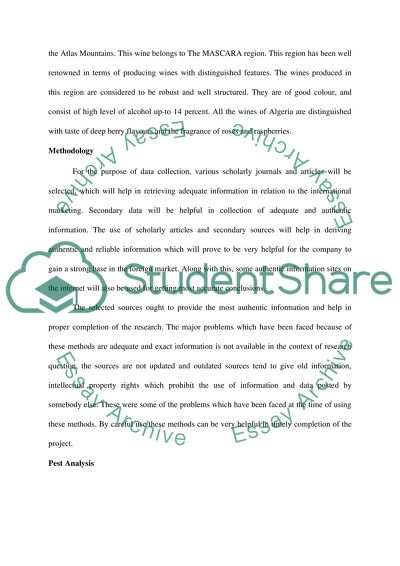 Situation Analysis of International Marketing Environment