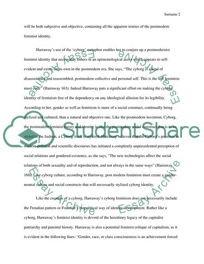 Socialist-Feminism in the Late Twentieth Century