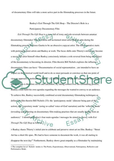 Banksy in Exit ThroughThe Gift Shop Film