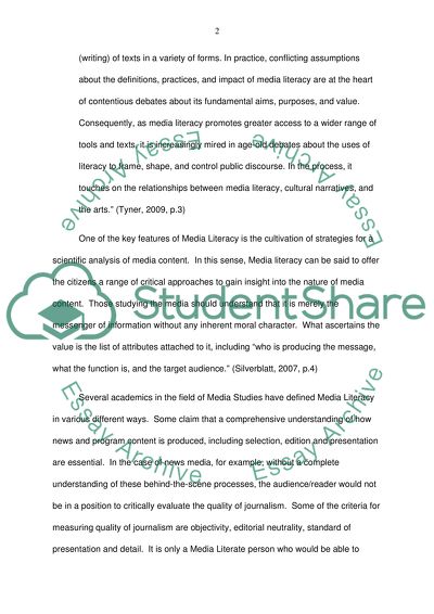 Essay on value of literacy