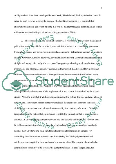 Role of education leaders