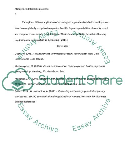 Management Information Systems