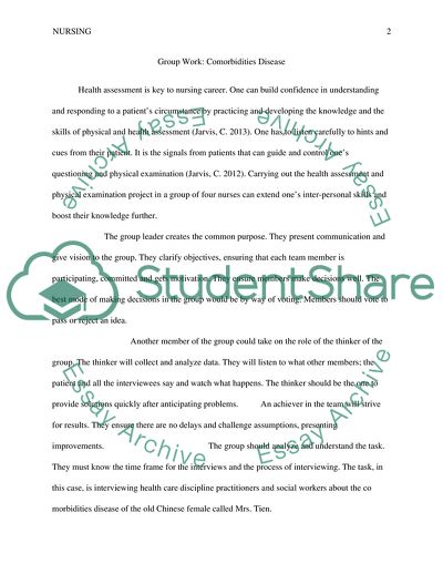 Older Adult with Comorbidities Disease