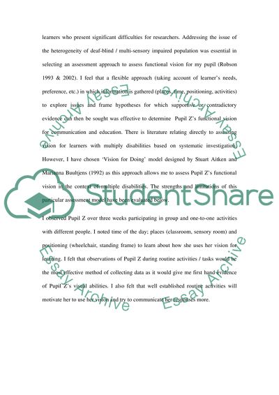 The Developmental Potential for Learners with Complex Needs