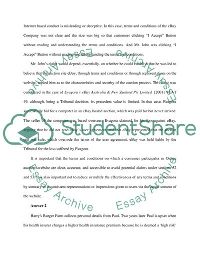 The Law of Electronic Commerce and the Internet