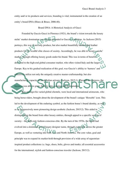 Gucci Brand Analysis