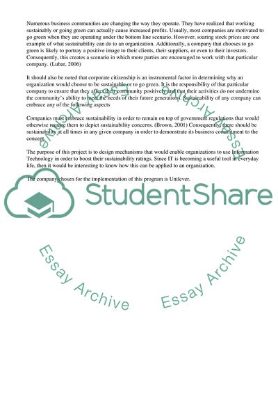 Embedding Sustainability Issues into Design and Business Contexts