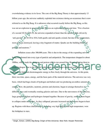 Current Age of the Universe According to the Big Bang Theory